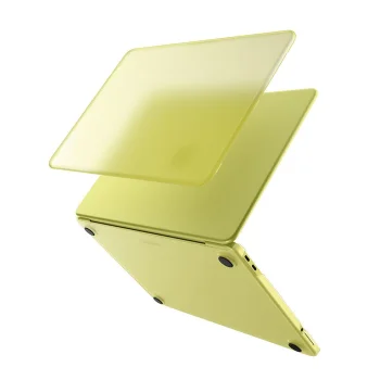 Spigen AirSkin dėklas nešiojamajam kompiuteriui MacBook Neo 13" 2026, Matte Yellow