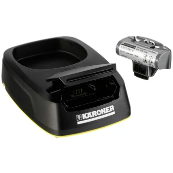 Kärcher įkrovimo stotelė ir akumuliatorius WV 5 Plus / WV 5 Premium, juoda