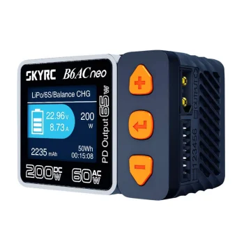 SkyRC B6AC Neo akumuliatorių įkroviklis SK-100200, juodas