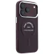 Karl Lagerfeld MagSafe dėklas iPhone 17 Pro / 18 Pro, bordo