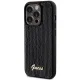 Guess dėklas iPhone 13 / 13 Pro modeliams Sequin Script Metal, juodas