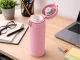 Smart Thermal Coffee Mug with LCD Temperature Display 400ml, Pink
