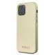 Guess iPhone 12 Pro Max dėklas Iridescent, auksinis