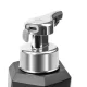 Automatinis skysto muilo dozatorius su jutikliu 250 ml, juodas