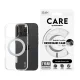Dėklas CARE by PanzerGlass Feature Kickstand, skirtas iPhone 16 Pro permatomas / sidabrinis