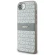 DKNY Mono Stripe & Metal Logo dėklas telefonui iPhone 16e, smėlio spalvos