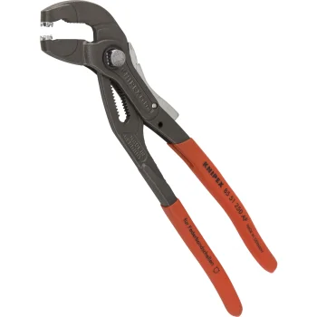KNIPEX 85 51 250 AF spyruoklinių žarnų sąvaržų replės su fiksatoriumi