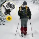 4Fizjo Mountain Goat Peak+ treko ir šiaurietiško ėjimo lazdos, rožinės