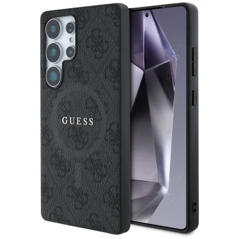 Guess 4G MagSafe case for Samsung Galaxy S25 Ultra, black