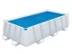 Bestway 58240 soliarinis baseino uždangalas (380 x 180 cm), mėlynas