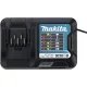 Akumuliatorių įkroviklis Makita DC10WD 197343-0 10.8 V / 12 V max CXT