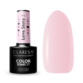 Claresa Love Story 3 Gel Polish, 5g