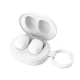 Belaidės TWS ausinės 3mk FlowBuds 6.0 su spaustuku, Bluetooth 6.0, baltos