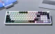 Žaidimų klaviatūra Onikuma MT902 2.4G RGB, juoda ir balta