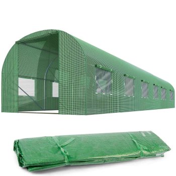 Plonos šiltnamio plėvelė 3x6 m (18 m²), žalia