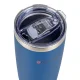Termopuodelis Humanas Fluo 600 ml, mėlynas
