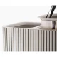 Skalbinių krepšys Joseph Joseph Tota Twin Luxe 90L, smėlio spalvos