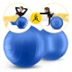 Gimnastikos kamuolys Peanut Air Ball 45x90 cm, mėlynas