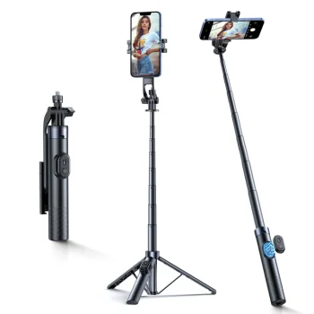 Wozinsky WC1Y30S Telescopic Selfie Stick Tripod 1.3m Black