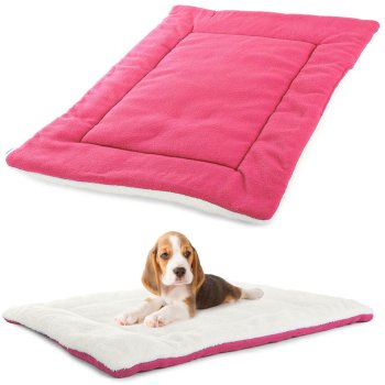 Fabric Mat / Bed for Dogs and Pets, 50x35 cm, Pink