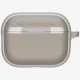 Ausinių dėklas Uniq Clyde, AirPods Pro 3rd Gen, pilkai smėlinis