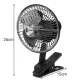 Xtrobb automobilinis ventiliatorius 12V su segtuku, juodas
