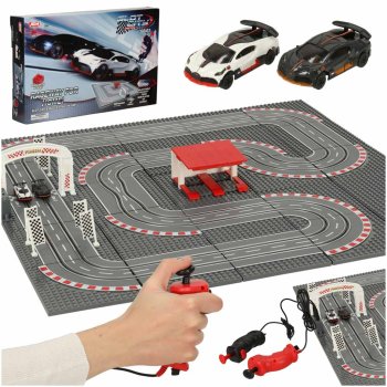 Elektrinė lenktynių trasos sistema su 2 automobiliais GD-03