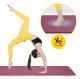 4FIZJO Fitness & Yoga Mat NBR 180 × 60 × 1 cm, Burgundy