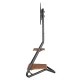 Pastatomas televizoriaus stovas 37-75\'\' Maclean MC-455 su lentynomis, iki 40kg, juodas