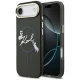 Karl Lagerfeld dėklas iPhone Air IML Choupettes Karl Script Logo MagSafe, juodas