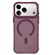 3mk Smoke MagCase dėklas telefonui iPhone 18 Pro Max / 17 Pro Max su MagSafe, bordo