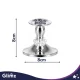 GLIMZ silver-coloured table candle holders, 8 cm, set of 2