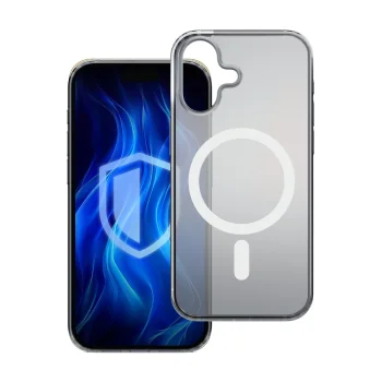 3mk Frosty MagCase dėklas Apple iPhone 16, baltas