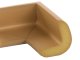 Soft Foam Furniture Corner Protectors, Brown, 4 pcs