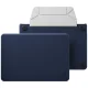 Dėklas Uniq Lyden Versa nešiojamajam kompiuteriui MacBook Neo, Navy Blue