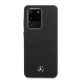 Mercedes dėklas Samsung Galaxy S20 Ultra telefonui Silicone Line, juodas