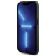 Guess 4G Strass Metal Logo dėklas iPhone 15 Pro telefonui, juodas