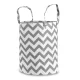 Nukido Large Cotton Toy Storage Basket for Kids Room, Grey