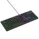 Laidinė žaidimų klaviatūra Wozinsky WKG-1044 su apšvietimu, juoda