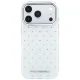 Karl Lagerfeld dėklas iPhone 17 Pro / 18 Pro IML Rhinestones, baltas