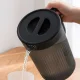 Plastikinis ąsotis su dangteliu 3L, juodas