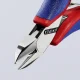 Elektronikos šoninio kirpimo replės KNIPEX 77 02 115, 115 mm