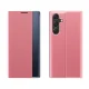 Atverčiamasis dėklas Hurtel New Sleep Case skirtas Samsung Galaxy A36, rožinis
