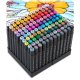 Nukido NK-913 Alcohol Markers with Bag, 120 pcs