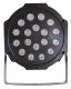 DJ disko LED prožektorius 18 RGB, juodas