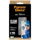Apsauginis stiklas PanzerGlass Ultra-Wide Fit, skirtas iPhone 17 Pro su EasyAligner