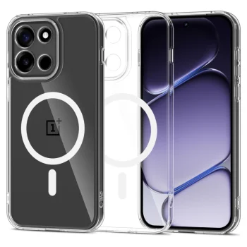Dėklas Tech-Protect FlexAir Hybrid MagSafe telefonui OnePlus Nord 6, skaidrus