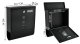 Malatec A4 Mailbox with Newspaper Holder, Black