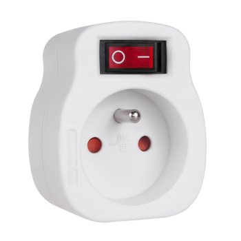 Maclean MCE13 Elektros lizdo adapteris su jungikliu, 3500W