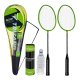 Trizand badmintono rinkinys su dėklu, 9 dalių